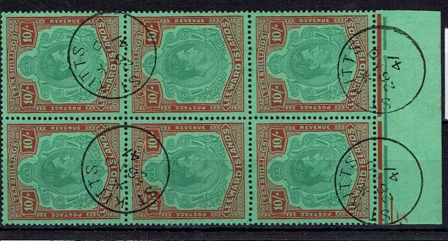 Image of Leeward Islands SG 113b FU British Commonwealth Stamp